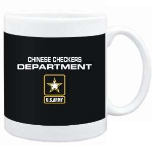 Mug Black  DEPARMENT US ARMY Chinese Checkers  Sports  