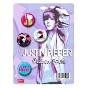  Justin Bieber Button Pack: Everything Else