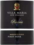 Villa Maria Reserve Pinot Noir 2009   New Zealand   Red   Homepage 