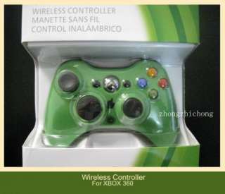 Green Wireless Game Controller For XBOX360 Compatible with USA  