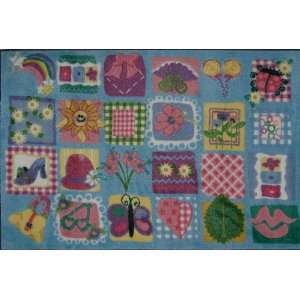   Funky Girls Quilt 39X58 Inch Kids Area Rugs Furniture & Decor