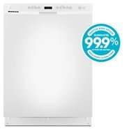 Kenmore 24 Built In Dishwasher with Stainless Steel Tub   White at 