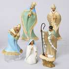   Piece Inspirational African American Religious Christmas Nativity Set