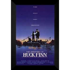   The Adventures of Huck Finn 27x40 FRAMED Movie Poster