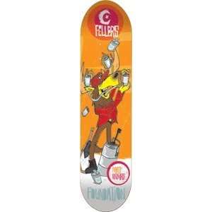 FOUNDATION FELLERS PARTY ANIMALS DECK  7.75  Sports 