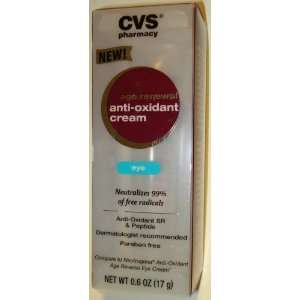  CVS Age Renewal Anti Oxidant Eye Cream (0.6 Oz)   Compare 