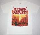 NUCLEAR ASSAULT GAME OVER86 S.O.D. ANTHRAX HIRAX MEGADETH NEW WHITE 