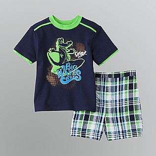 Infant and Toddler Boys Surf Shirt and Shorts Set  Al & Ray Baby Baby 