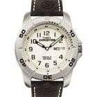 Timex Mens Expedition Brown Leather Strap Watch