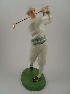 Lenox Straight and True Golfer China Sculpture Golf  