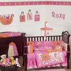JoJo Designs Surf Pink and Orange 9 Piece Crib Bedding Set
