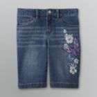 Canyon River Blues Girls Embroidered Denim Shorts