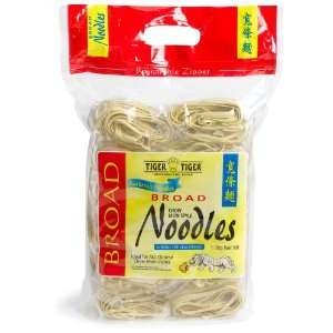Tiger Tiger Broad Chow Mein Style Noodles, 3.3 Pound Reasealable Bag 