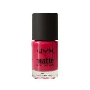  NYX Cosmetics Matte Nail Lacquer Polish MNP05 Matte Rose 