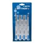 Witte WITTE WITTRON 7 PIECE PRECISION SLOTTED AND PHILLIPS SCREWDRIVER 