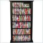   50 Inch CD DVD Wall Rack Media Storage, Available in Multiple Finishes