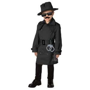 Lets Party By Time AD Inc. Spy Child Costume Kit / Black   Size Fits 