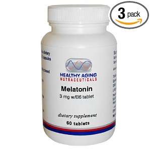  Nutraceuticals Melatonin 3 Mg With B6 Tablet 60 Tablets (Pack of 3