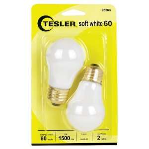   60 Watt 2 Pack Soft White Ceiling Fan Light Bulbs: Home Improvement