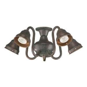    8044 Ceiling Fan Light Kit in Toasted Sienna Bulb Type Fluorescent