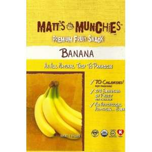 Banana All Natural Premium Fruit Snack   6 pack  Grocery 