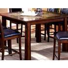   Height Dining Room Table in Tobacco Oak Finish by Furniture of America