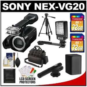 Sony Handycam NEX VG20 1080 HD Video Camera Camcorder Body with Sony 