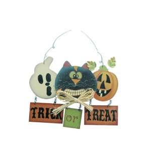   Inspirations 13.5 Inch Trick or Treat Wall Hanging