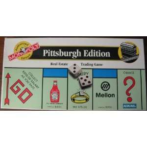  Monopoly Pittsburgh Edition Toys & Games