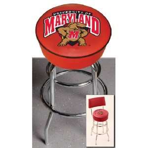   of Maryland Logo Swivel Bar Stool    Holland Furniture