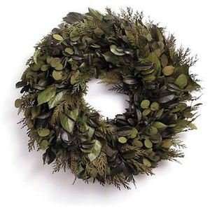  Shades of Basil Fall Wreath Winter Wreath Holiday