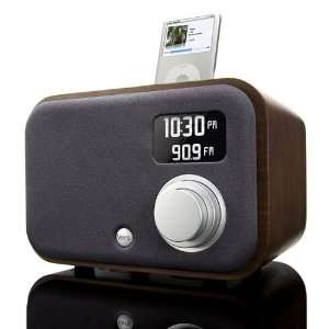 5R iPod Alarm Clock Sound System, Dark Walnut:  Home 