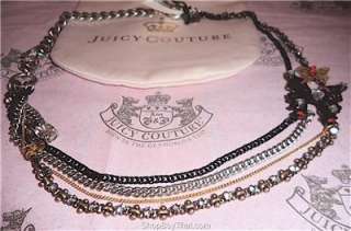 Juicy Couture After Hours Butterfly Necklace YJRU 4187  