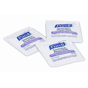 Purell 9021 1M Sanitizing Hand Wipes, Individually Wrapped (Pack of 