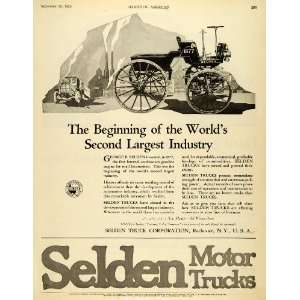  1920 Ad Selden Motor Truck Rochester New York George 