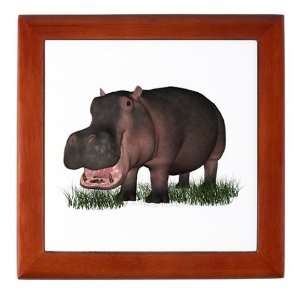  Hippopotamus Art Keepsake Box by  Baby