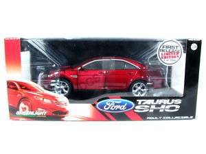 NEW GREENLIGHT 2010 FORD TAURUS SHO RED 1/24 Diecast  