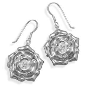   Sterling Silver Rose Shaped Earrings You Will Love to Show Off
