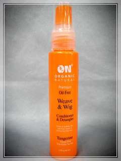 2oz ON Organic Natural Weave & Wig Tangerine Detangler  