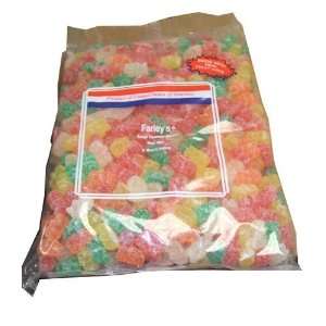 Farleys Sour Gummi Bears 5 Pound Bulk Bag Value Bag:  