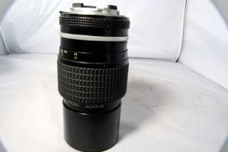 Nikon 200mm f4 AI lens manual focus Nikkor prime  