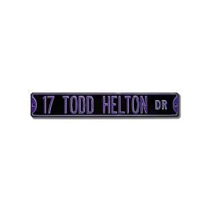  17 Todd Helton Dr Street Sign