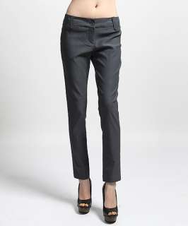 MOGAN Basic Stretchy Trouser Skinny PANTS Comfy Formal Clean Office 