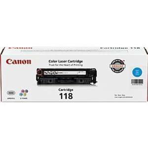  Genuine Canon CRG118C (2661B001AA) Cyan Toner Cartridge 