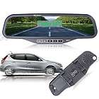 Bluetooth Rearview Mirror with MP3 Player and FM Transmitter Black