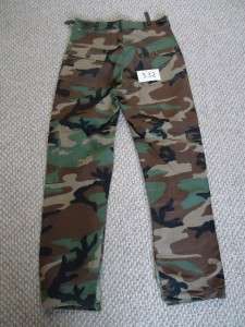 Military Camouflage Jeans Waist 27 31 Adjustable #332  