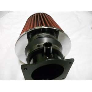 89 94 Nissan 240sx Air Intake Adapter and Red Air Filter 