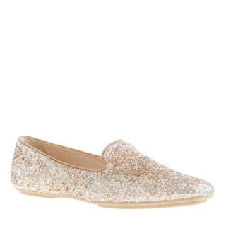 Darby glitter loafers   loafers   Womens shoes   J.Crew