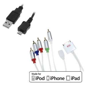  Sync & charging Port + 6 Feet USB 2.0 A to Micro USB Cable for Apple 
