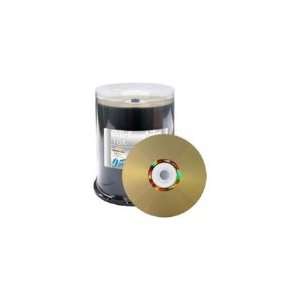 Optical Quantum LightScribe Media Gold 16x 4.7GB DVD+R Discs, 100 disc 
